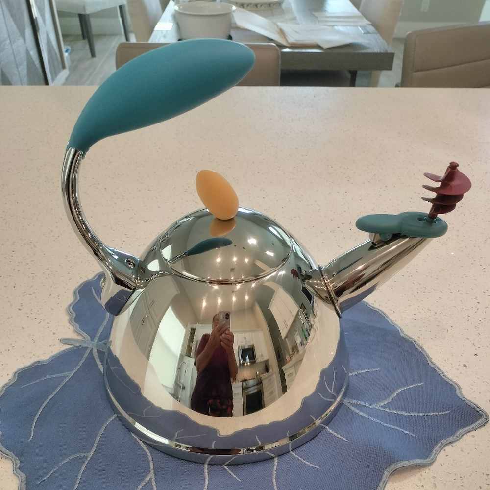 Michael Graves Alessi whistler tea kettle